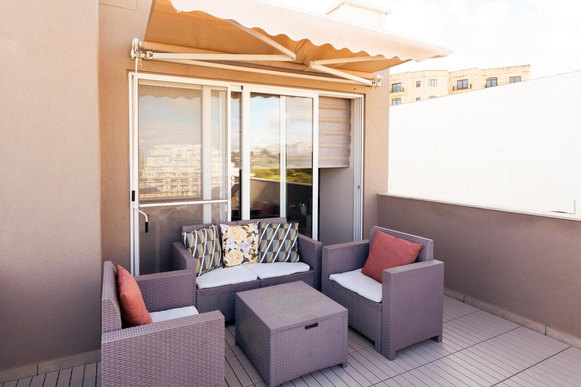 スリーマLa88 Bayview Penthouse With Jacuzziアパートメント エクステリア 写真